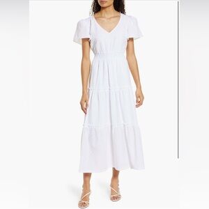 Chelsea28 Dreamy Tiered Midi Dress
